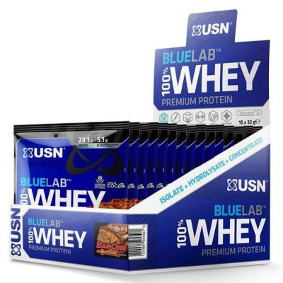 Детальное фото USN BlueLab 100% Whey Premium Protein (34 гр) Чай Латте