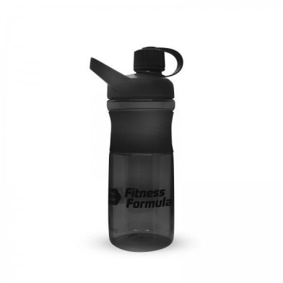 Детальное фото Fitness Formula Шейкер-бутылка с держателем (800 мл) Черная
