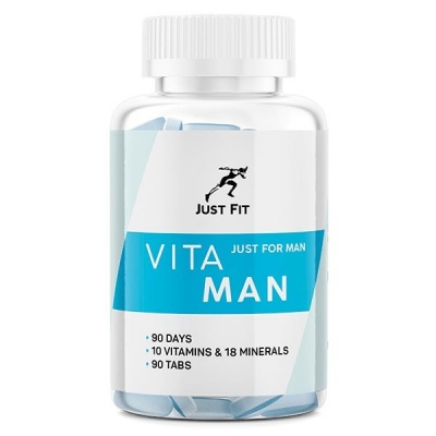 Детальное фото JustFit Vita Man (90 табл)