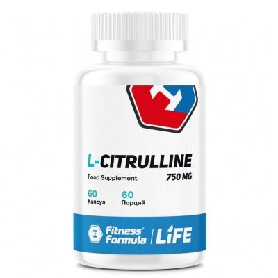 Детальное фото Fitness Formula Citrulline 750 mg (60 капс)