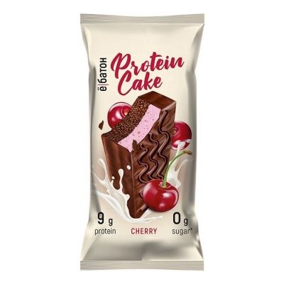 Детальное фото Ё-батон Protein Cake (50 гр) Вишня