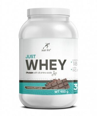 Детальное фото Just Fit Whey Protein банка (900 гр) Шоколад