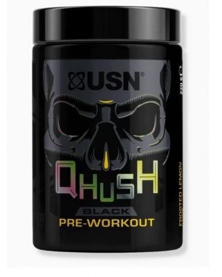 Детальное фото USN Qhush Black Pre-Workout (220 гр) Лимон