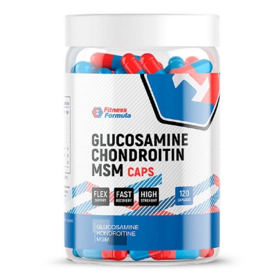 Детальное фото Fitness Formula Glucosamine & Chondroitin & MSM (120 капс)