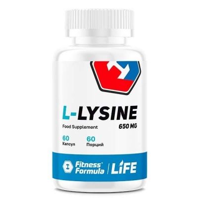 Детальное фото Fitness Formula L-Lysine 650 mg (60 капс)
