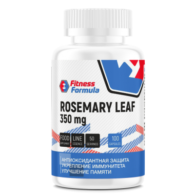 Детальное фото Fitness Formula Rosemary Leaf 350 mg (100 капс)