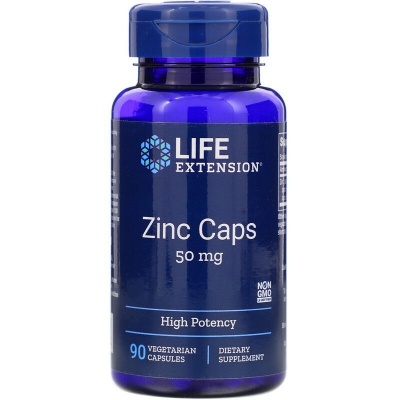 Детальное фото Life Extension Zinc Caps 50 mg (90 вег. капс)
