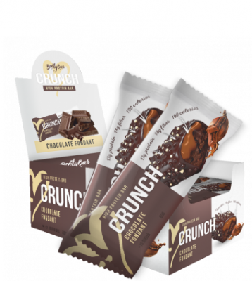 Детальное фото Booty Bar Crunch Bar (60 гр) Шоколадный фондан