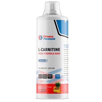 Детальное фото Fitness Formula L-Carnitine 5000 (1000 мл) Тропик