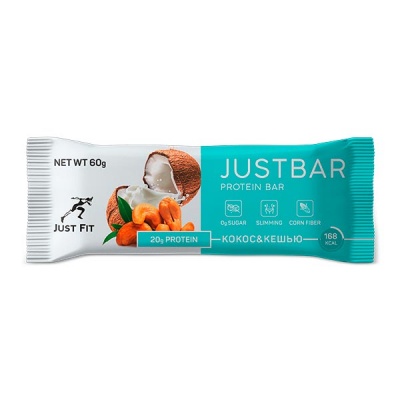 Детальное фото Just Fit JustBar (60 гр) Кокос и кешью