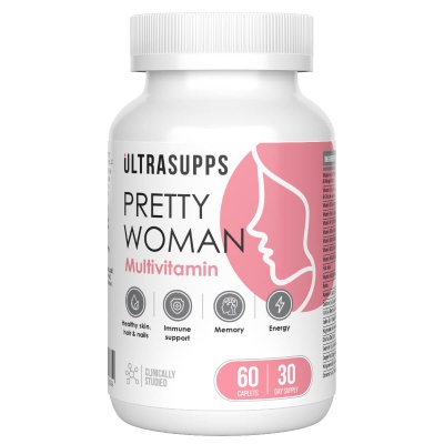 Детальное фото UltraSupps Pretty Woman Multivitamin (60 капс)