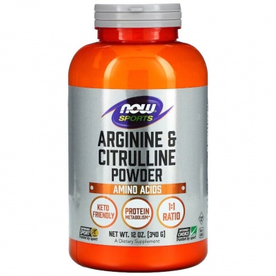 Детальное фото NOW Arginine & Citrulline Powder (340 гр)