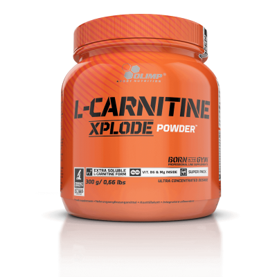 Детальное фото Olimp L-Carnitine Xplode (300 гр) Апельсин