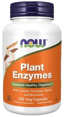 Детальное фото NOW Plant Enzymes (120 вег. капс)