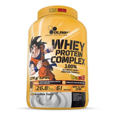 Детальное фото Olimp Whey Protein Complex 100% Dragon Ball (2270 гр) банка Соленая карамель