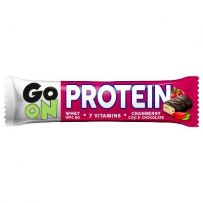 Детальное фото GO ON Protein bar 20% (50 гр) cranberry and goji