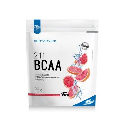 Детальное фото Nutriversum Flow 2:1:1 BCAA (200 гр) Грейпфрут