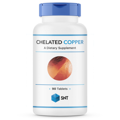 Детальное фото SNT Chelated Copper 2,5 mg (90 табл)