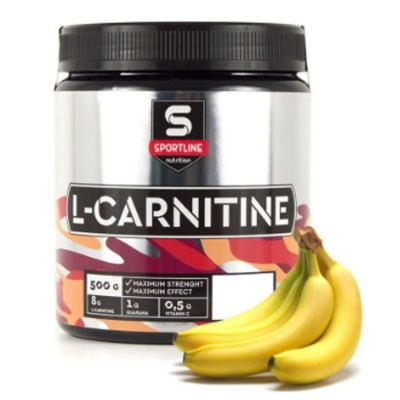 Детальное фото SportLine L-carnitine+Guarana+Vitamin C (500 гр) Банан