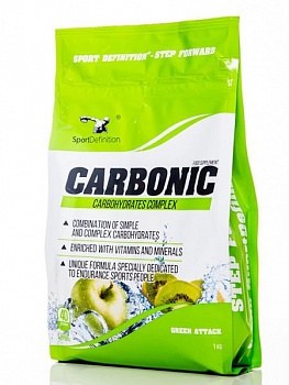 Анонс фото sportdefinition carbonic (1000 гр) яблоко- киви