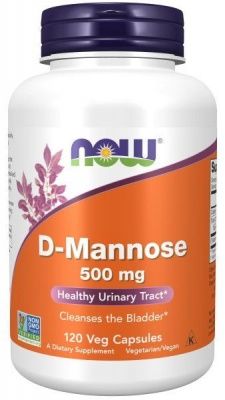 Детальное фото NOW D-Mannose 500 mg (120 вег. капс)