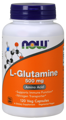 Детальное фото NOW L-Glutamine 500 mg (120 капс)