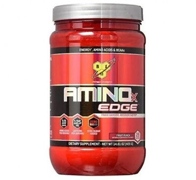 Детальное фото BSN Amino-X EDGE (420 гр) Клубника-апельсин