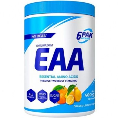 Детальное фото 6Pak EAA (400 гр) Апельсин Лимон
