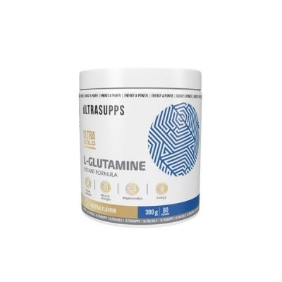 Детальное фото UltraSupps Ultra Gold L-Glutamine (300 гр)