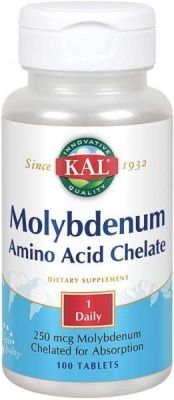 Детальное фото Kal Molybdenum Amino Acid Chelate (100 табл)
