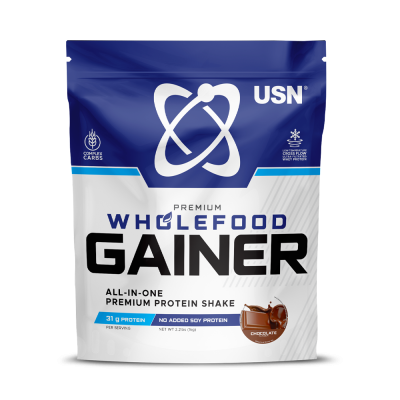 Детальное фото USN (SAR) Wholefood Gainer (1 кг) Шоколад
