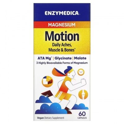 Детальное фото Enzymedica Magnesium Motion (60 капс)