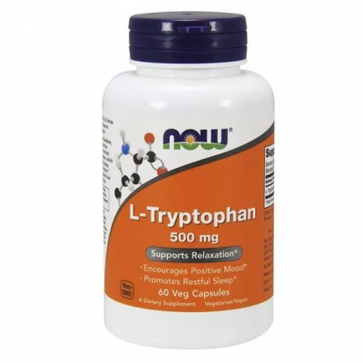 Детальное фото NOW L-Tryptophan 500 mg (60 капс)