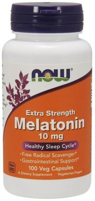 Детальное фото NOW Melatonin 10 mg (100 вег. капс)