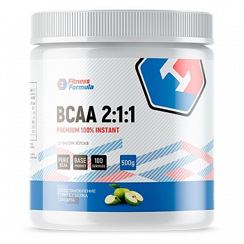 Анонс фото fitness formula bcaa 2:1:1 (500 гр) экзотик