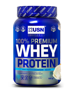 Детальное фото USN 100% Premium Whey Protein (908 гр) Ваниль