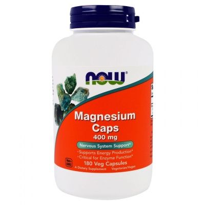 Детальное фото NOW Magnesium 400 mg (180 вег. капс)