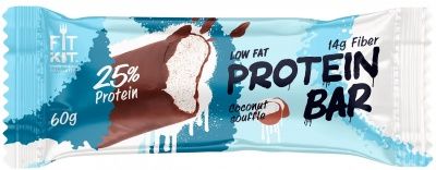 Детальное фото Fit Kit Protein Bar (60 гр) Кокосовое суфле