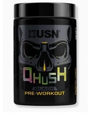 Детальное фото USN Qhush Black Pre-Workout (220 гр) Ягоды