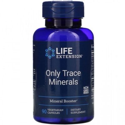 Детальное фото Life Extension Only Trace Minerals (90 вег. капс)