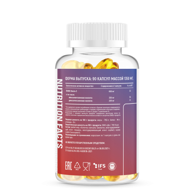 Детальное фото Fitness Formula Omega 3 (90 капс)