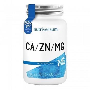 Анонс фото nutriversum vita ca/zn/mg (60 табл)