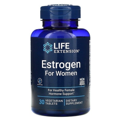 Детальное фото Life Extension Estrogen For Women (30 вег. табл)