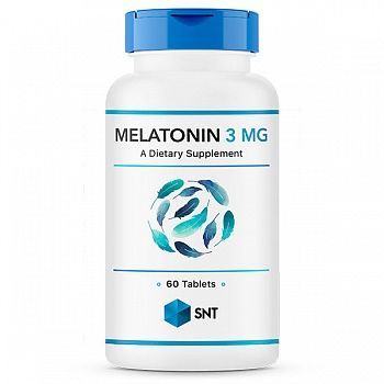 Анонс фото snt melatonin 3 mg (60 табл)