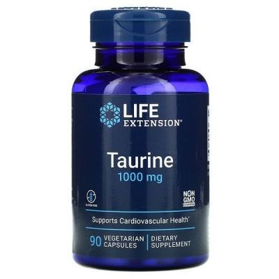 Детальное фото Life Extension Taurine 1000 mg (90 вег. капс)