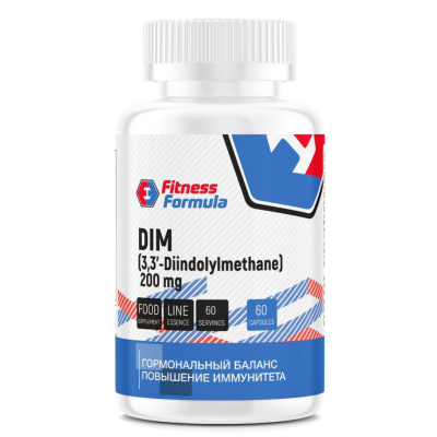 Детальное фото Fitness Formula DIM (Diindolylmethane) 200 mg (60 капс)