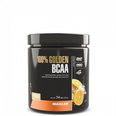 Детальное фото Maxler 100% Golden BCAA (210 гр) Апельсин