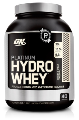 Детальное фото Optimum Nutrition Platinum Hydro Whey (1,59 кг) Печенье-крем
