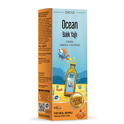 Детальное фото Orzax Fish Oil Syrup (150 мл) Апельсин