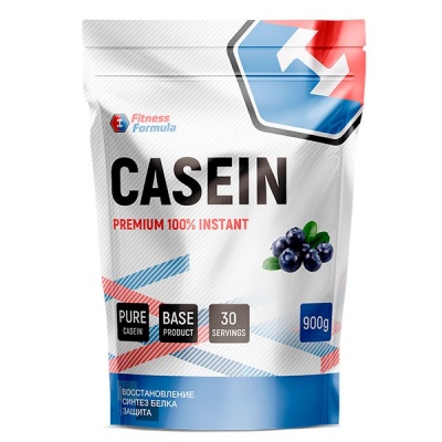 Детальное фото Fitness Formula Casein Premium (900 гр) Черника